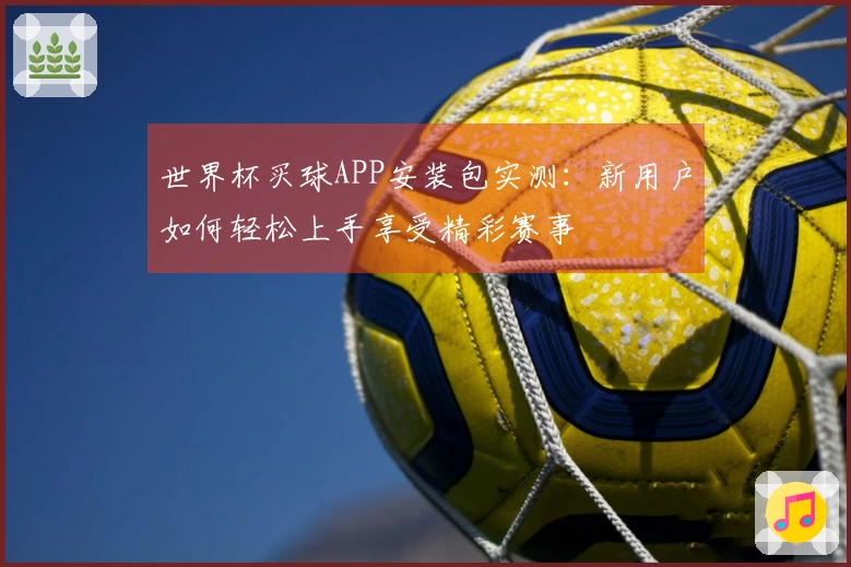 世界杯买球APP安装包实测：新用户如何轻松上手享受精彩赛事