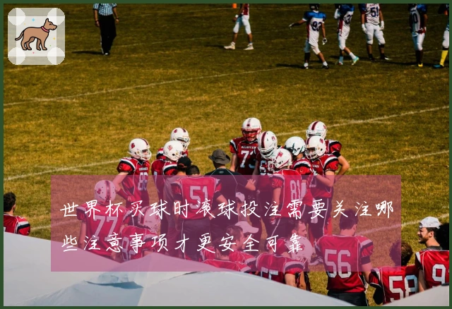 世界杯买球时滚球投注需要关注哪些注意事项才更安全可靠