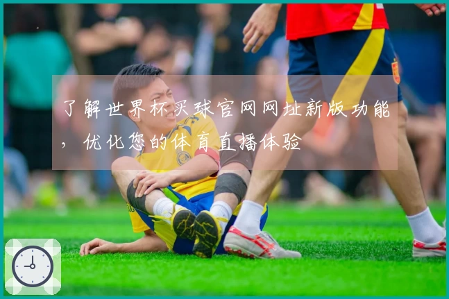 了解世界杯买球官网网址新版功能，优化您的体育直播体验